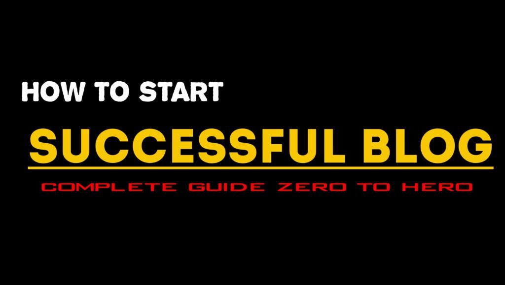 start a successful Blog